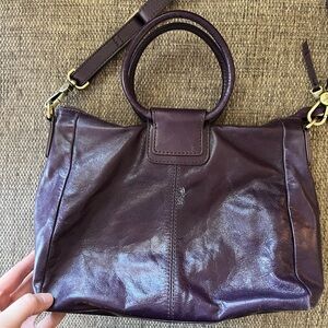 HOBO Small Purple Leather Handbag
